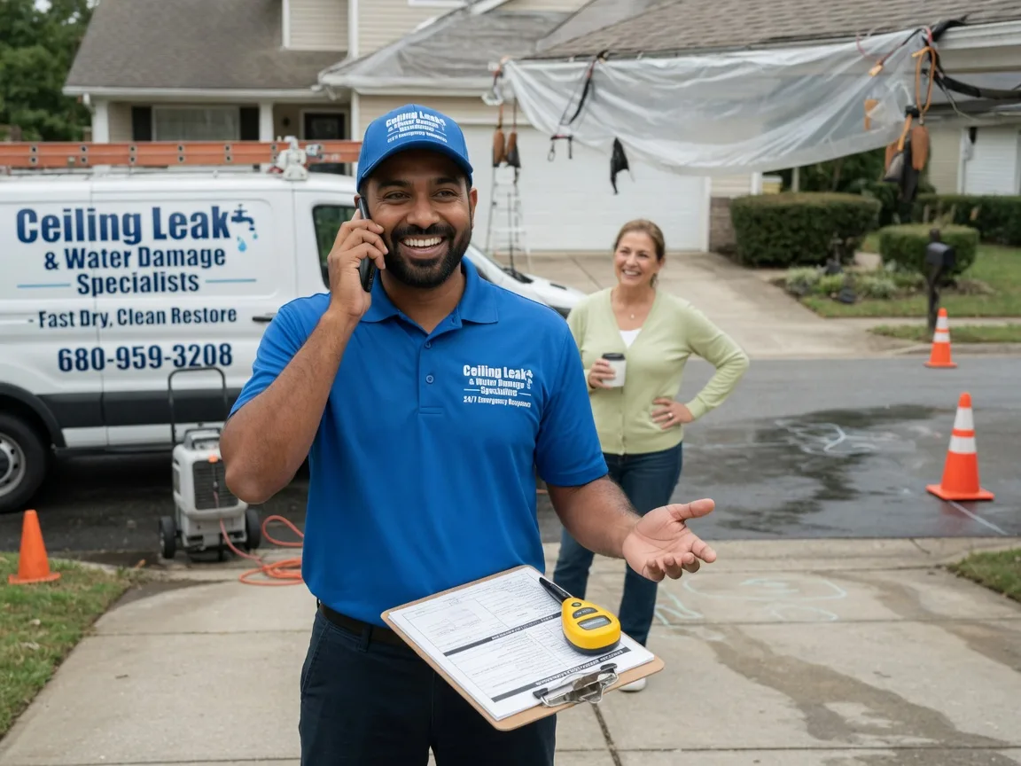 Ceiling Leak Cleanup Bel Alton, MD FAQs